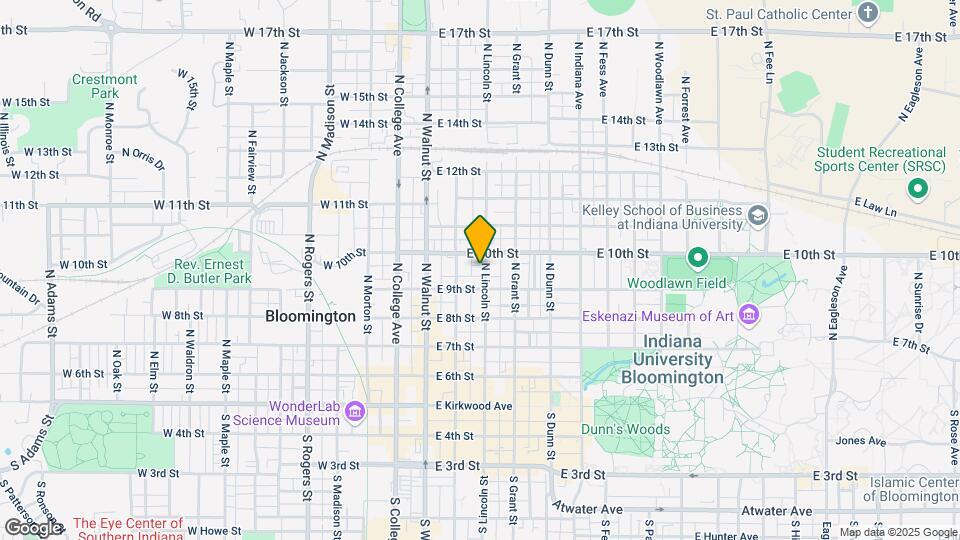 519 N Lincoln St Map and Location Details
