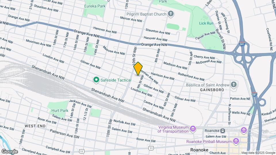 910 Fairfax Ave NW Map and Location Details