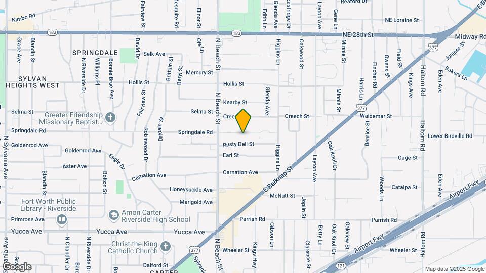 4008 Springdale Rd Map and Location Details