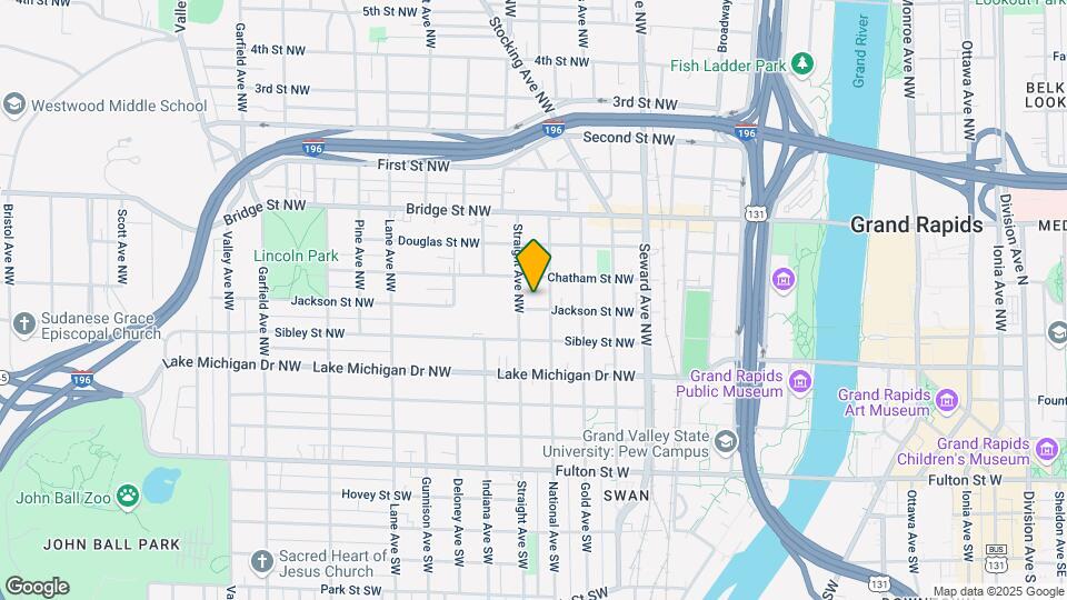 749 Jackson St NW Map and Location Details