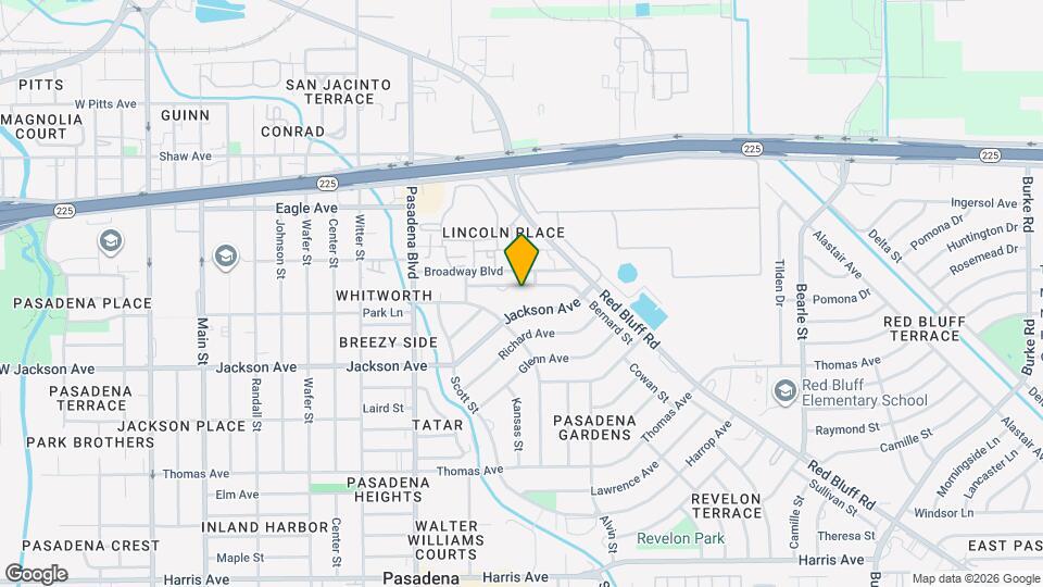 1222 Bernard St Map and Location Details