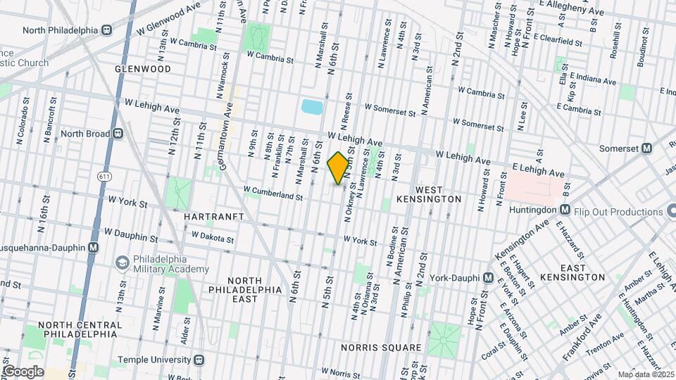 2526 N 5th St Map and Location Details