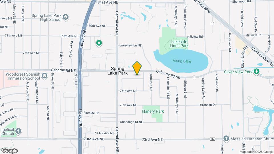 1425 Meadowmoor Dr NE Map and Location Details