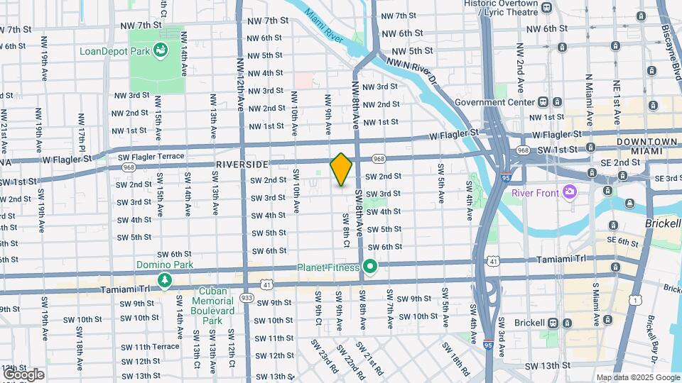 851 SW 3rd St Map and Location Details