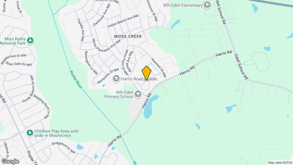 1265 Amber Ridge Rd NW Map and Location Details