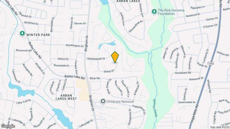 1904 Shiloh Dr Map and Location Details