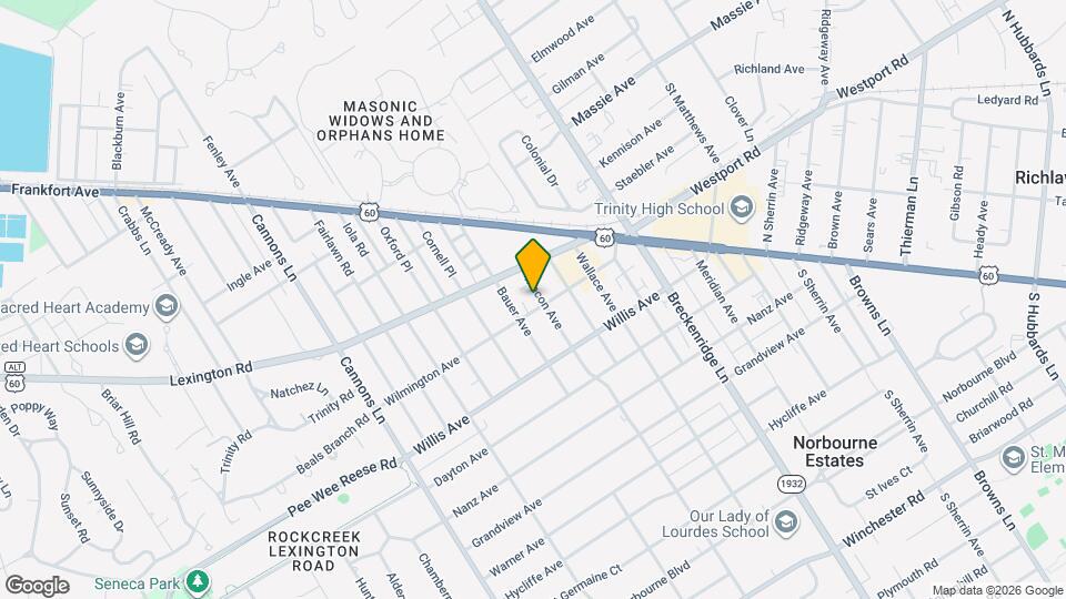 318 Macon Ave Map and Location Details