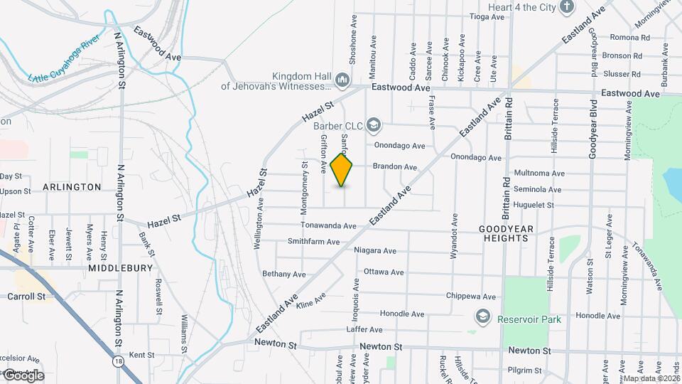 588 Sanford Ave Map and Location Details