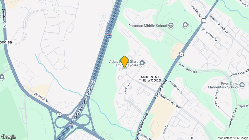 3421 Belleplain Ct Map and Location Details