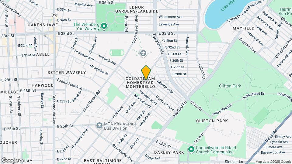 1511 Carswell St Map and Location Details