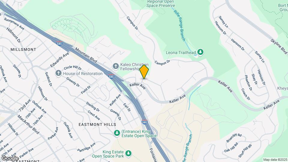 8036 Greenridge Dr Mapa y Detalles de la Ubicación