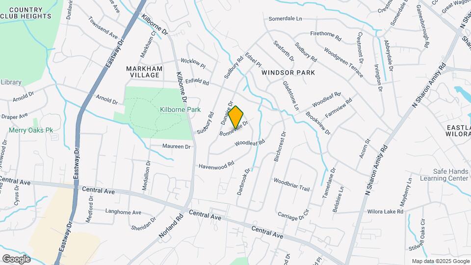 3332 Bonneville Dr Mapa y Detalles de la Ubicación