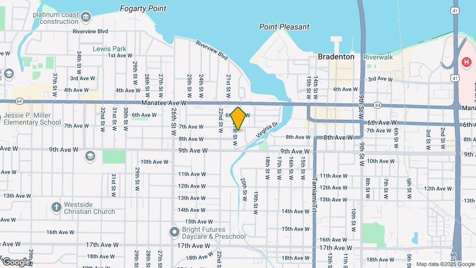 717 21st St W Map and Location Details