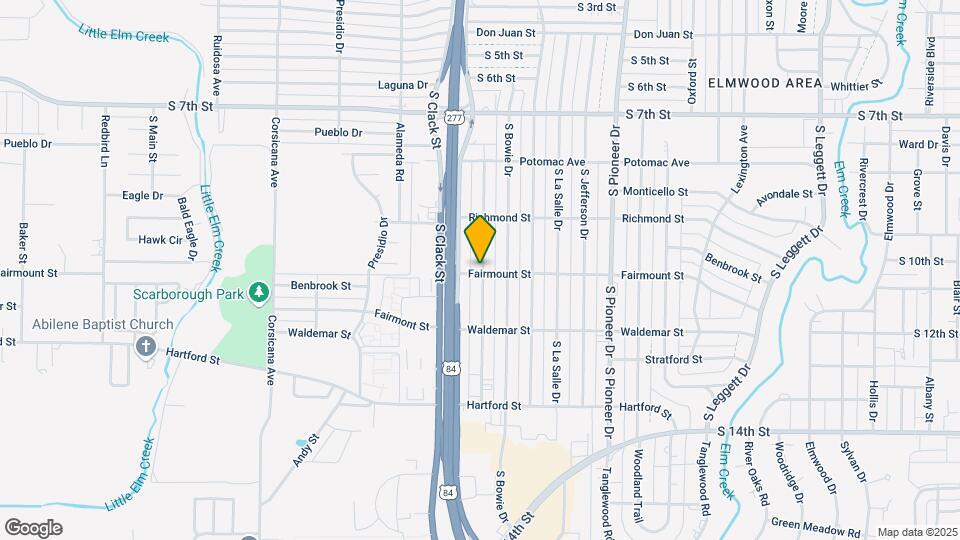 1142 S Crockett Dr Map and Location Details