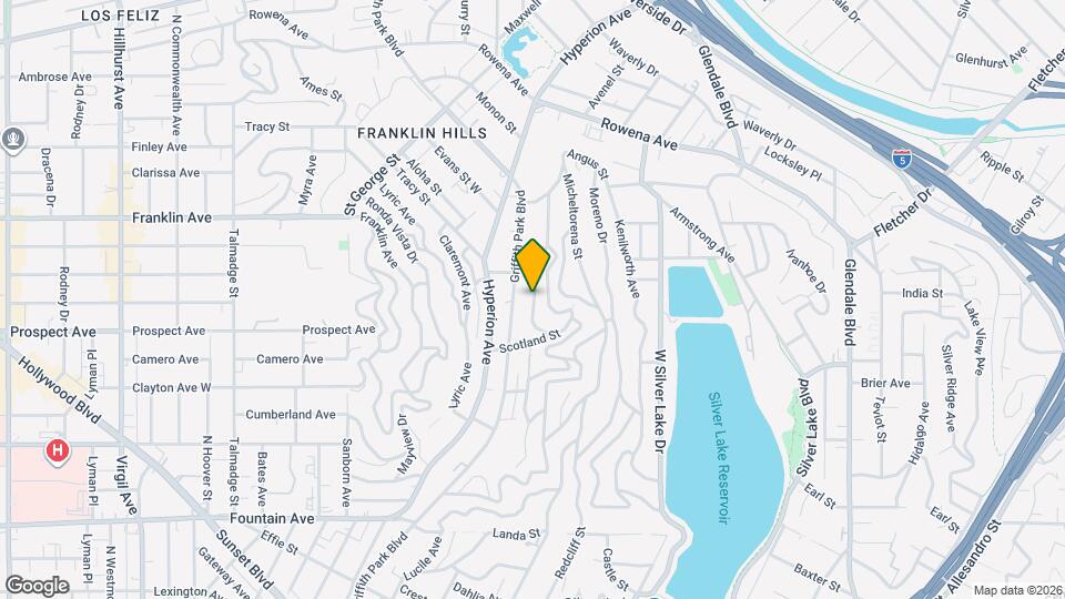 2401 Meadow Valley Terrace Map and Location Details