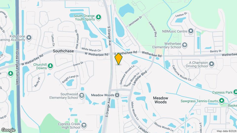 12166 Sandal Creek Way Map and Location Details