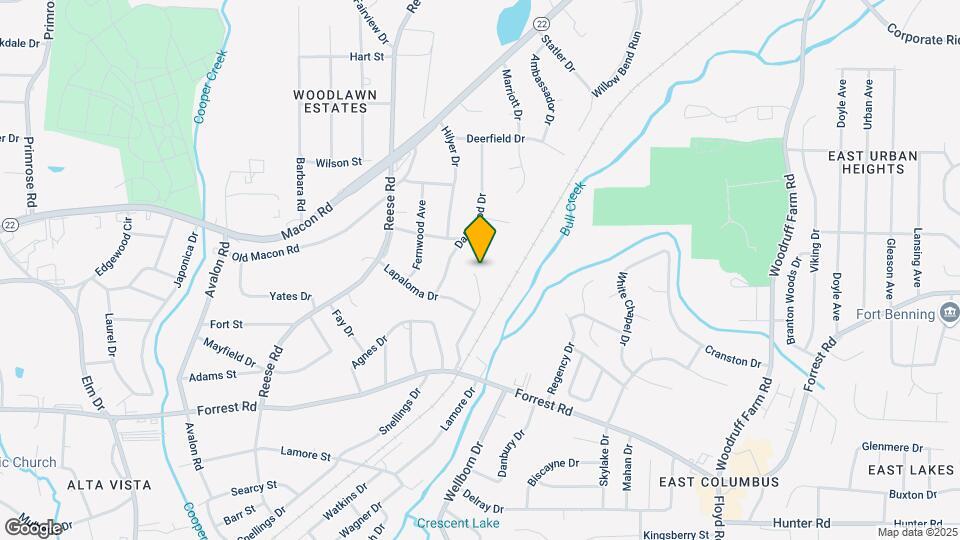2922 Palomino Dr Map and Location Details