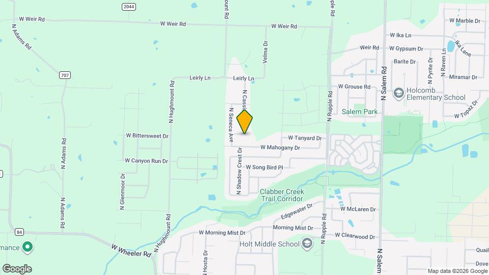 4189 W Titus Dr Map and Location Details