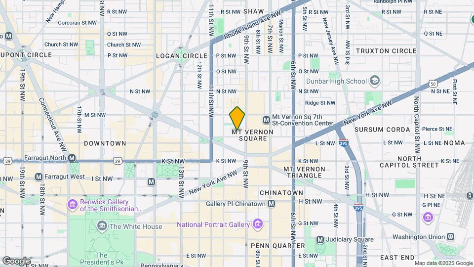 919 L St NW Map and Location Details