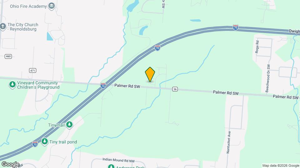 154 Dusky Willow Dr Mapa y Detalles de la Ubicación