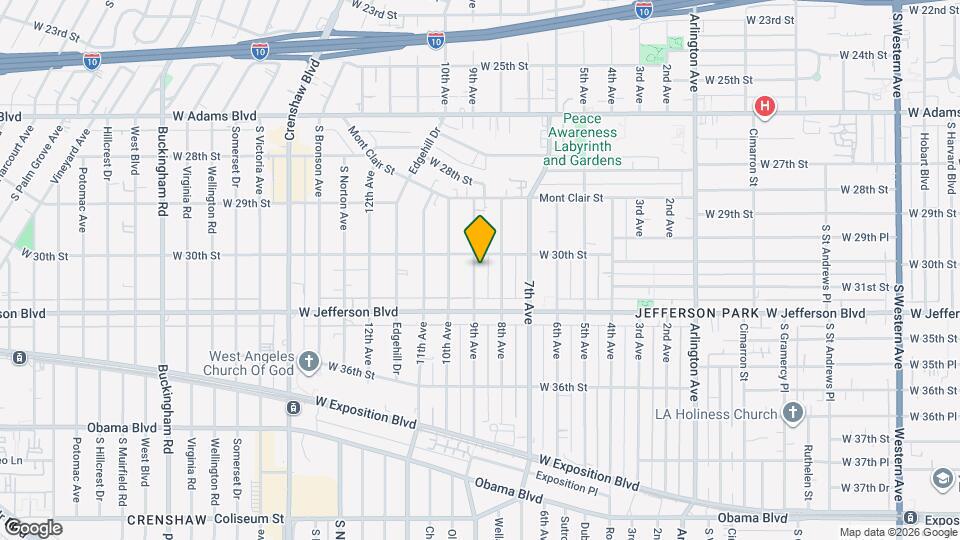 3014 9th Ave Map and Location Details