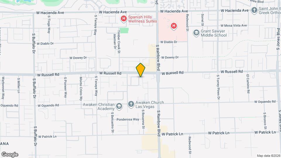 5740 Crescent Landing St Map and Location Details