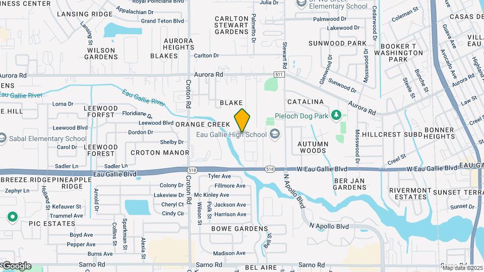 1420 Isabella Dr Map and Location Details