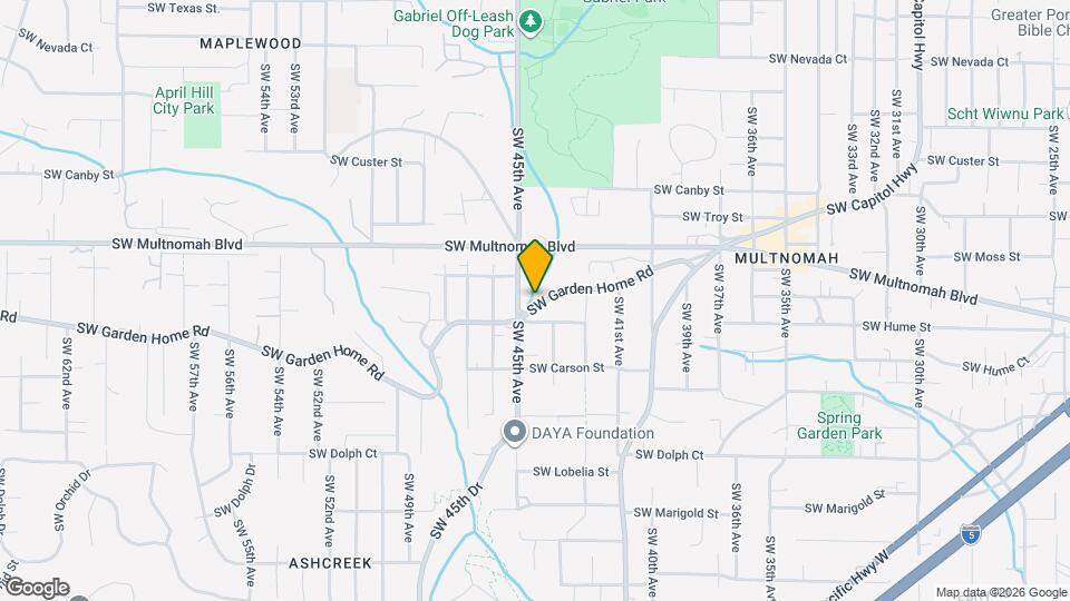 4453-4455-4455 SW Garden Home Rd Map and Location Details