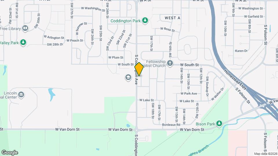 2231-2237 SW 19th St Map and Location Details