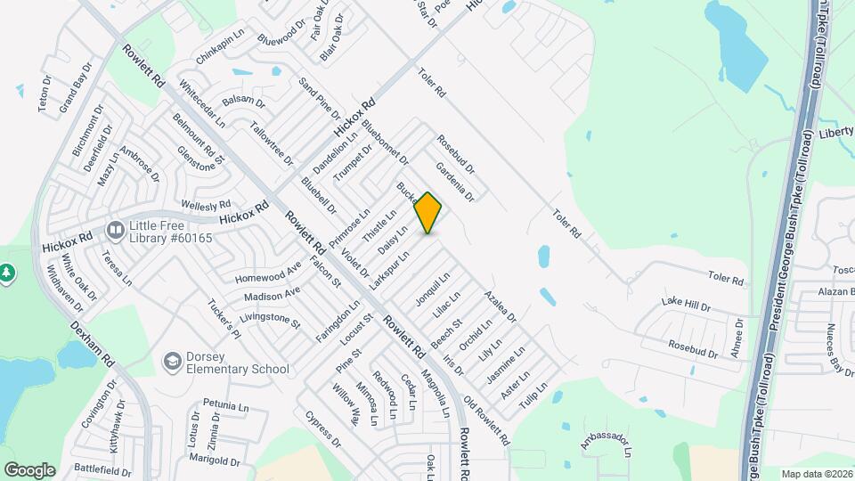 2612 Larkspur Ln Map and Location Details