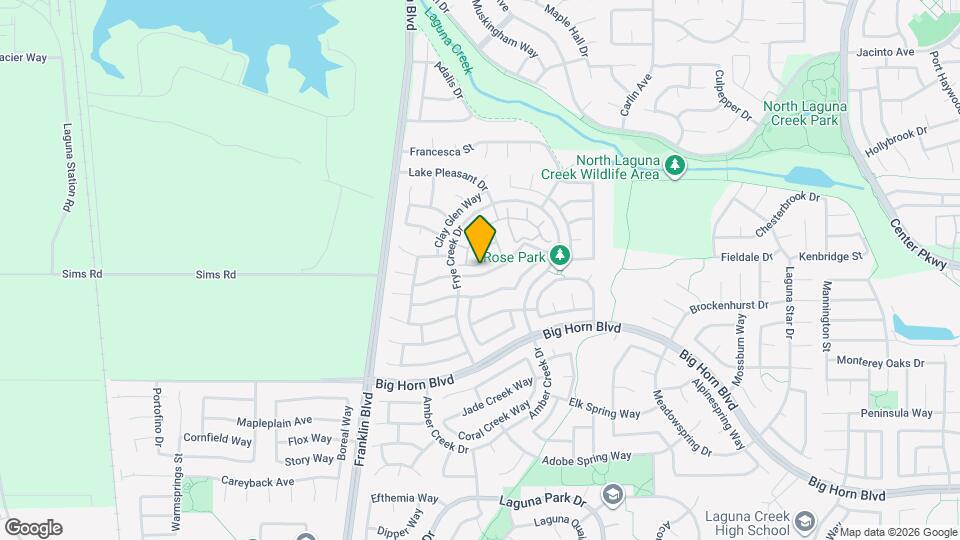 5402 Silver Poplar Ln Map and Location Details