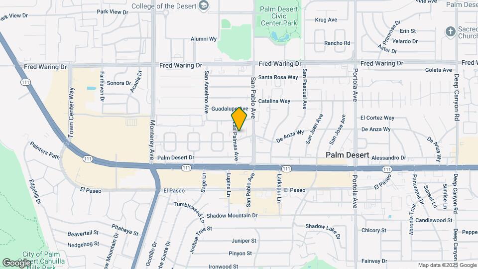 44700 Las Palmas Ave Map and Location Details