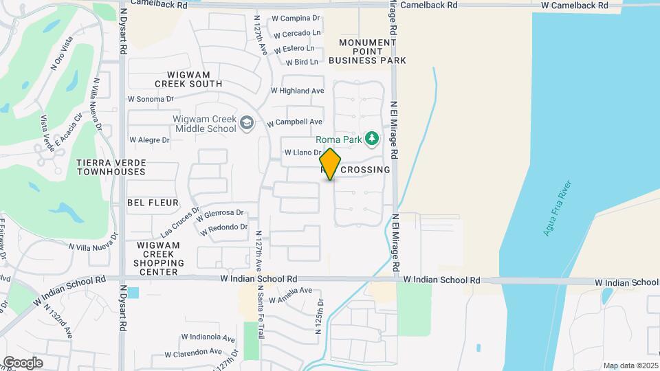 4410 N 124th Ave Map and Location Details