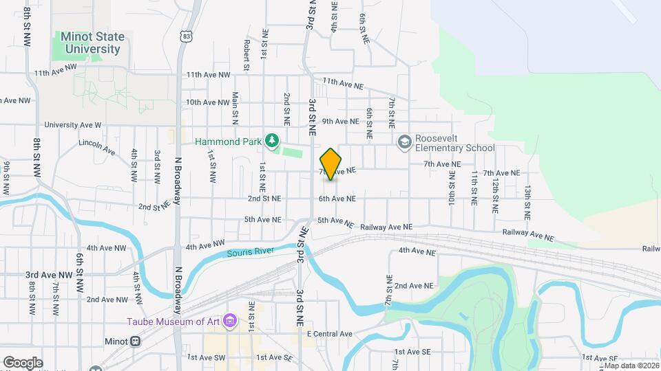 615 4th St NE Map and Location Details