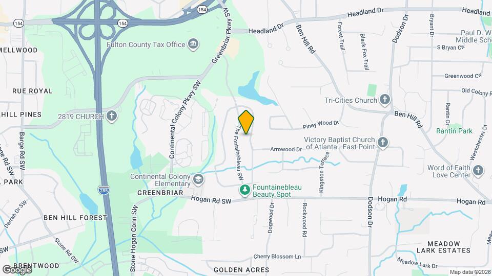 2715 Black Forest Trail SW, Unit 205 Map and Location Details