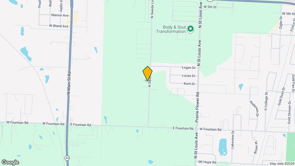 4400 N Swede Ln Map and Location Details