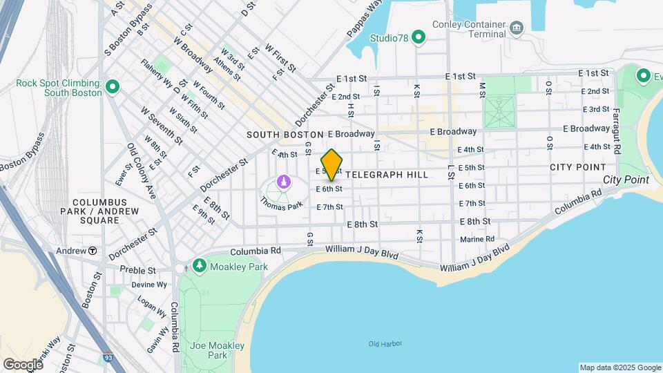 440 E 6th St, Unit 1 Map and Location Details