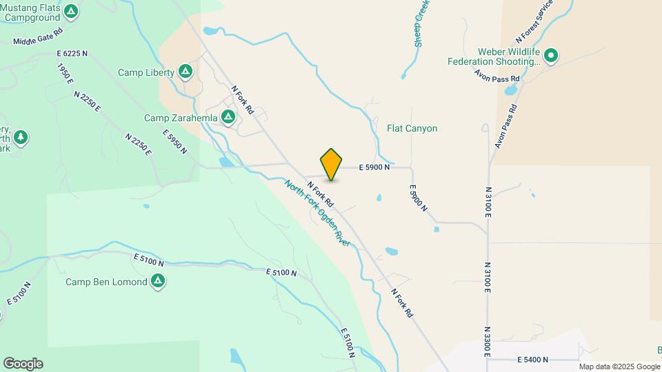 5866 N Fork Rd Map and Location Details
