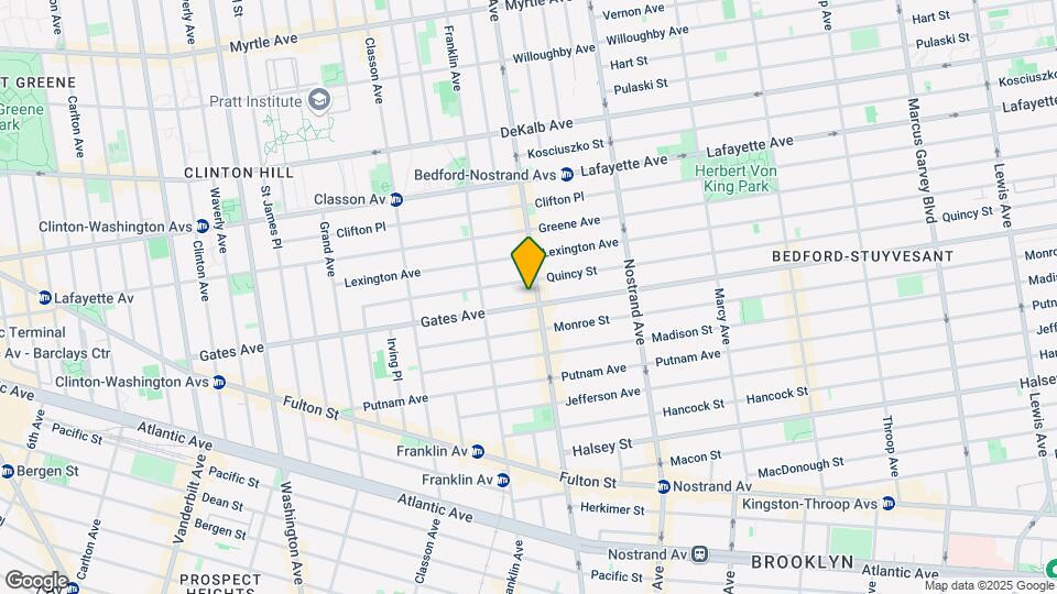 1124-1132 Bedford Ave Map and Location Details