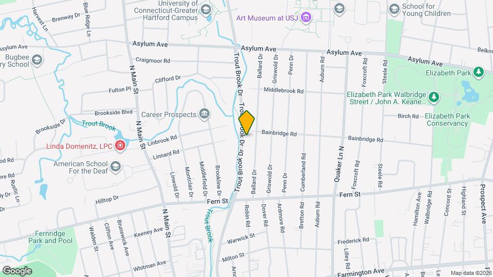 1232 Trout Brook Dr Map and Location Details