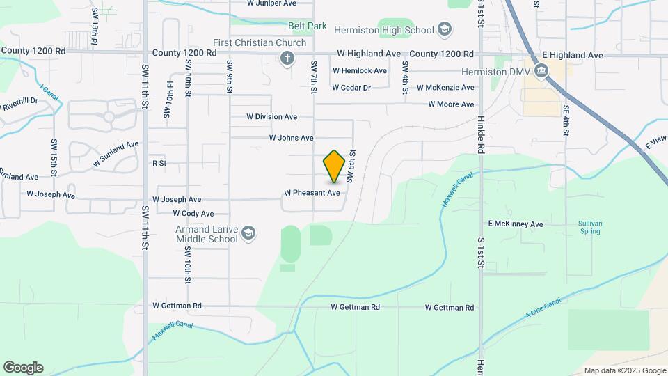 656 W Pheasant Ave Map and Location Details