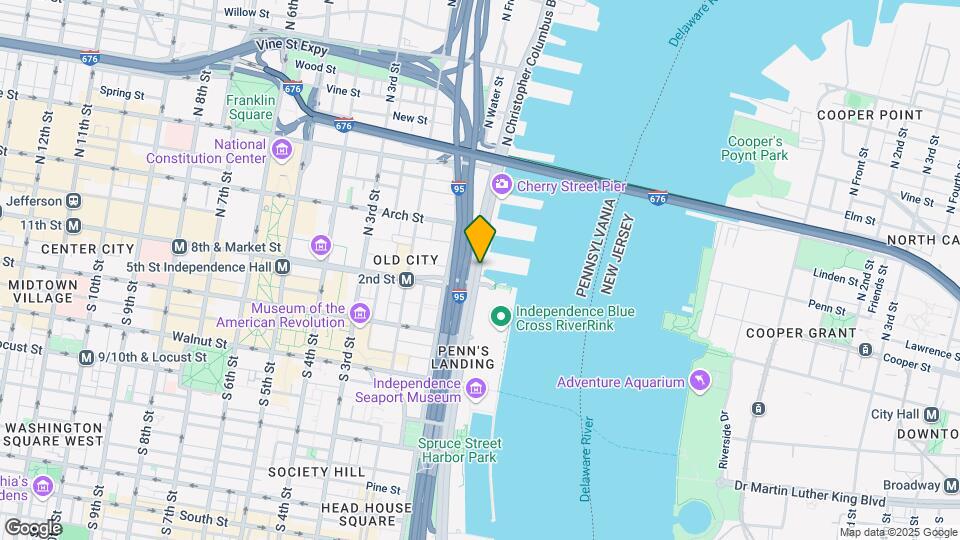 7 N Christopher Columbus Blvd-Unit -PIER 5 - UNIT 120 Map and Location Details