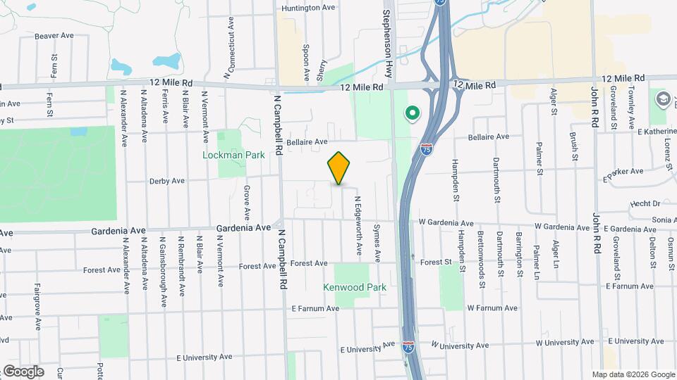 1111 N Kenwood Ave Map and Location Details