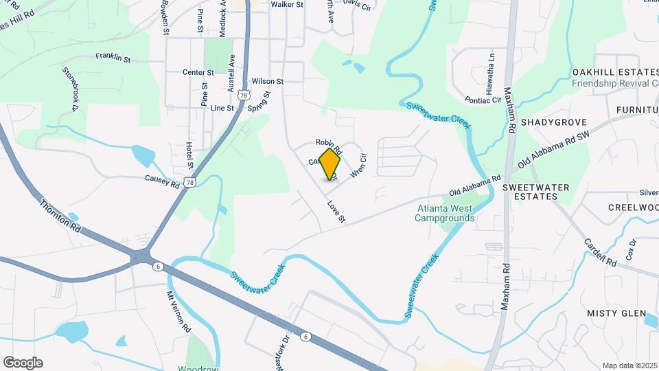 302 Wren Cir Map and Location Details