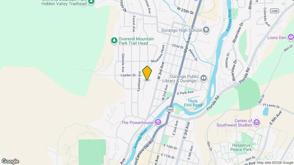1824 Crestview Dr Map and Location Details