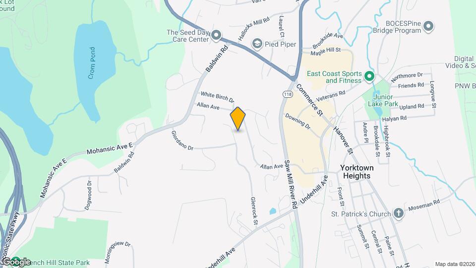 Beaveridge Senior Citizens Apt Apartments and Nearby Yorktown Heights