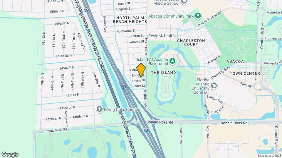 6045 Eberts St Map and Location Details