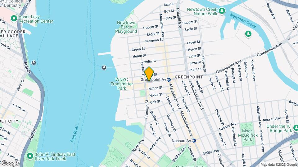 98 Greenpoint Ave Map and Location Details