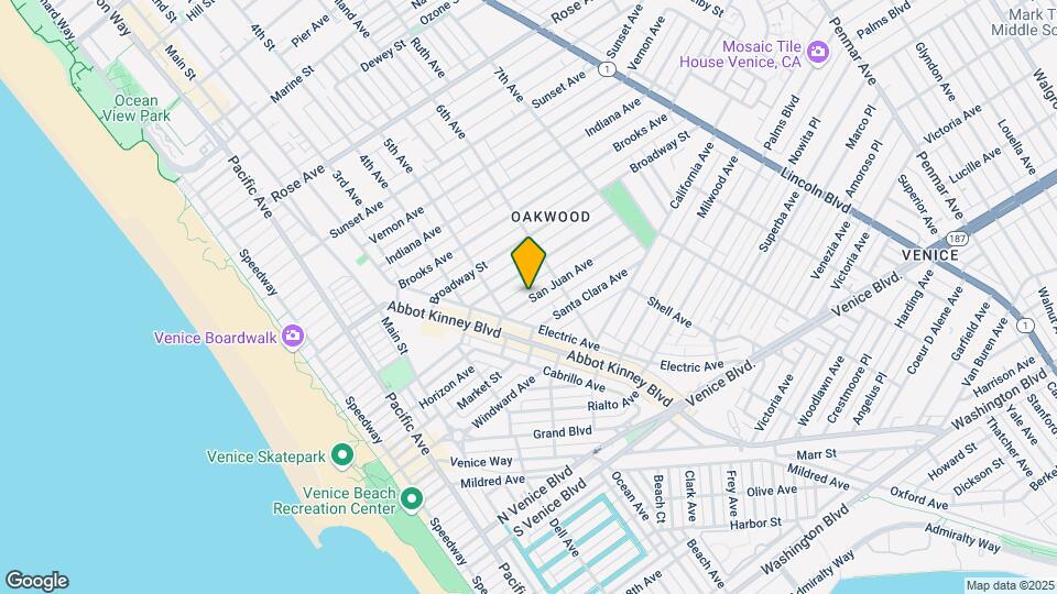 519 1/2 San Juan Ave Map and Location Details