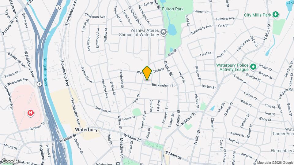 114 Buckingham St Map and Location Details